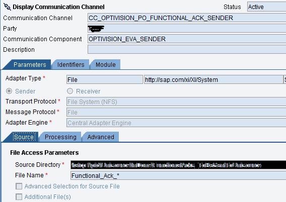 EDI Scenario in SAP PI