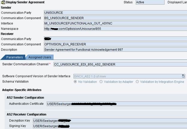 EDI Scenario in SAP PI