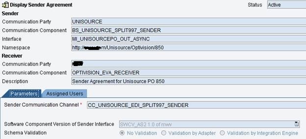 EDI Scenario in SAP PI