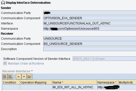 EDI Scenario in SAP PI