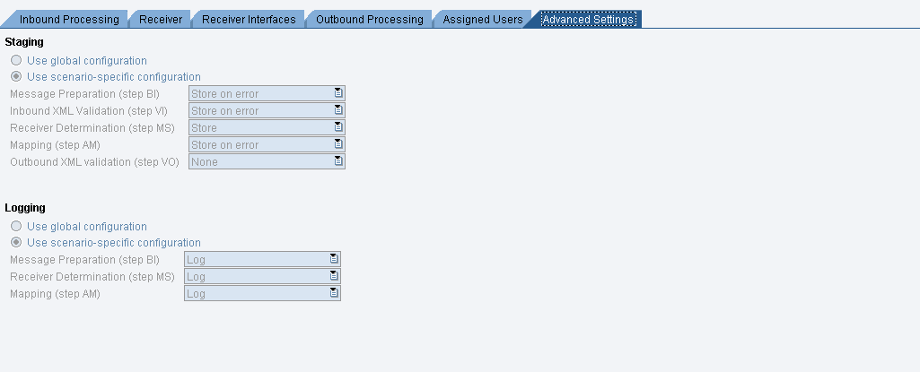 sync response payload in sap pi