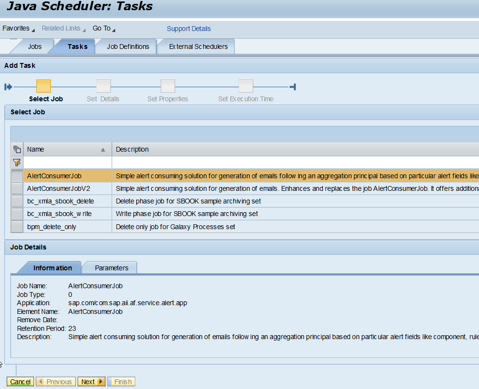 alert configuration in sap pi