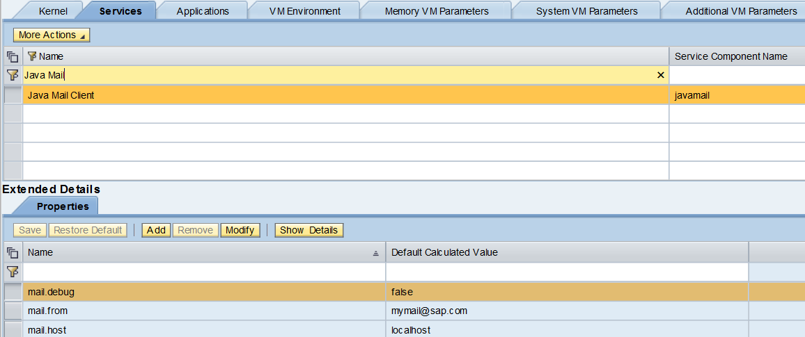 alert configuration in sap pi