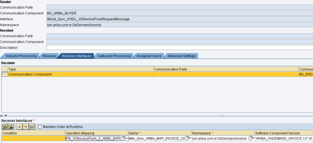 Ariba integration using SAP PI