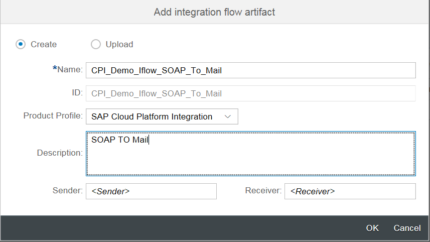 Create a Iflow in SAP CPI