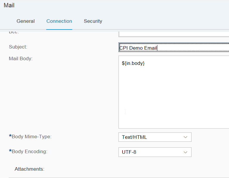 Mail Scenario in SAP CPI