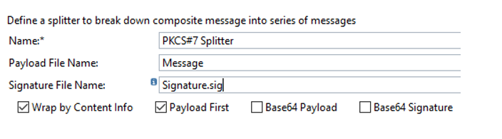 PCKS Splitter in SAP CPI