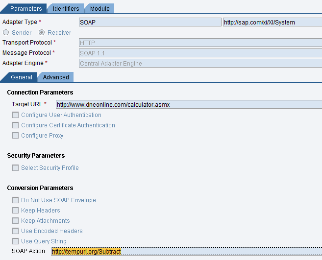 SOAP Channel in SAP PI