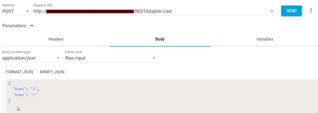 Sync Scenario using REST adapter