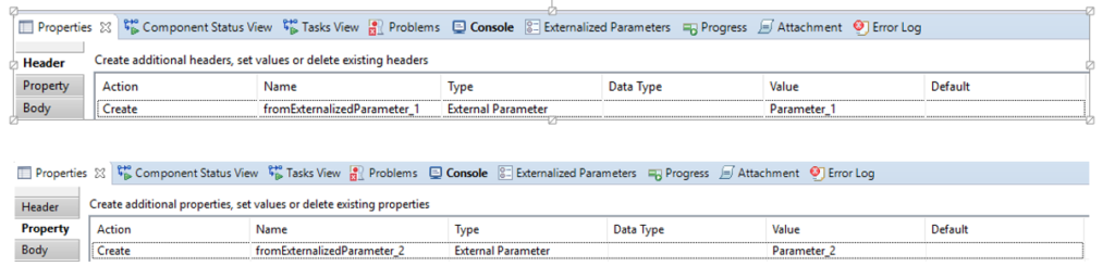 External Parameter in SAP CPI