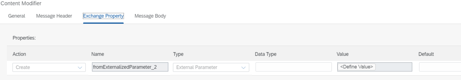 Externalized Parameters in SAP CPI - TechTalkZone